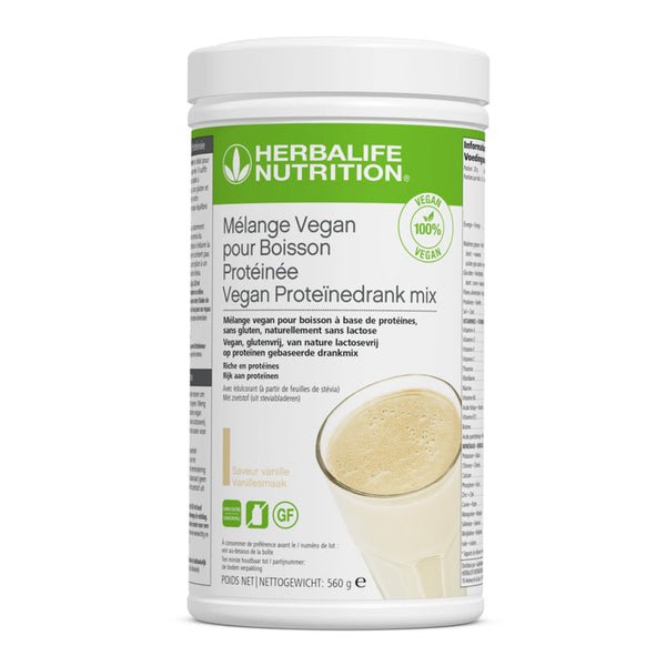 Poudre Protéinée énergisante Vegan - Saveur Vanille - 300g - Sportness - Pour Prise De Masse Et énergie