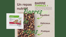 Charger et lire la vidéo dans la visionneuse de la Galerie, Barres Repas Équilibre Formula 1 Express 7 barres
